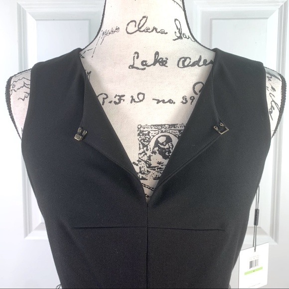 NWT Calvin Klein Keyhole A-Line Dress - Picture 9 of 13